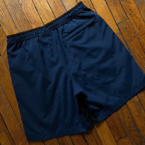 The North Face Hiking Sweat Shorts Men Size Medium Navy Blue Black Outdoor. - Picture 7 of 7